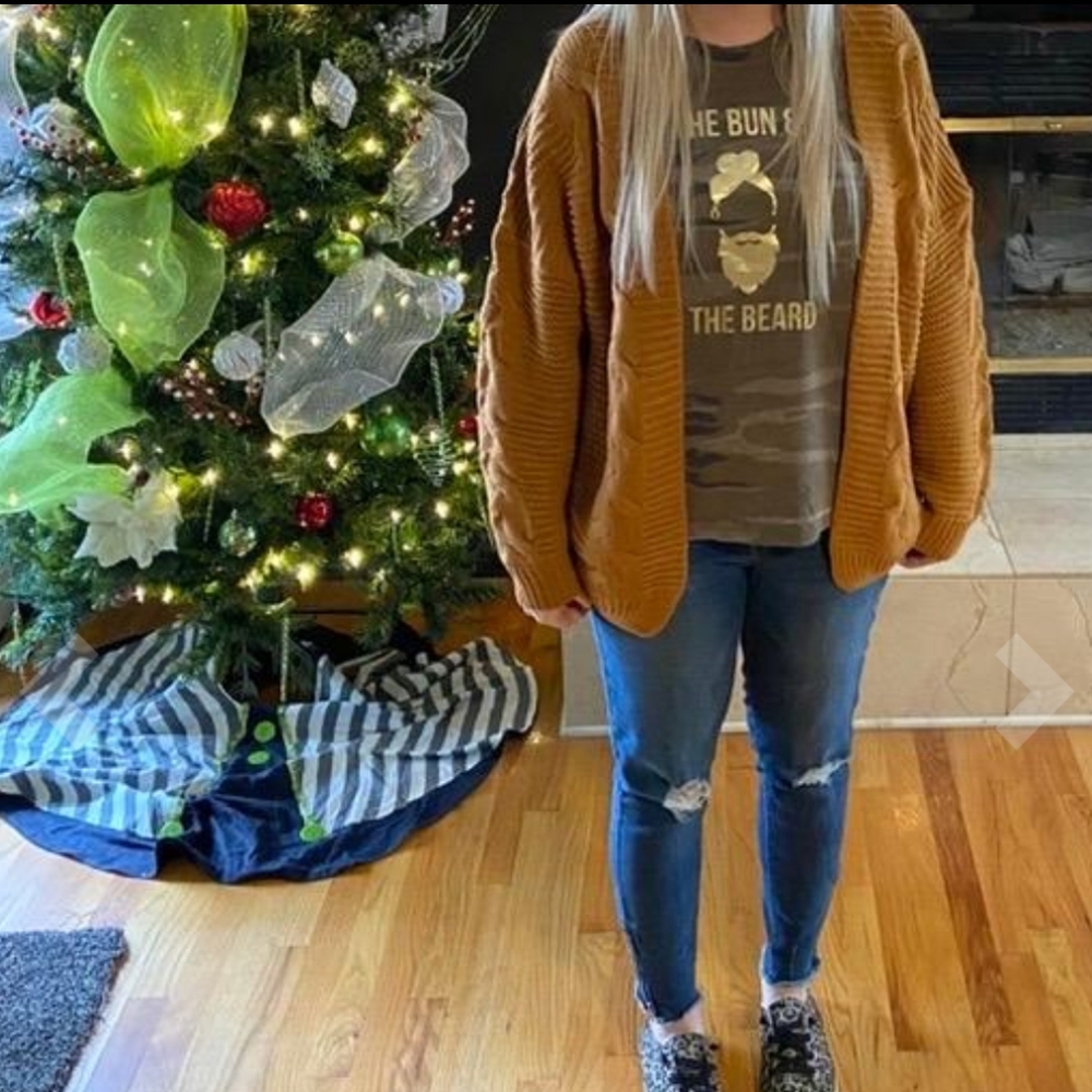 🆕️ Open Front Cardigan Sweater - Picture 2 of 7